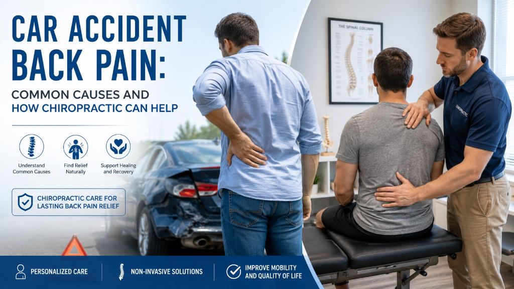 Car Accident Back Pain: Common Causes and How Chiropractic Can Help