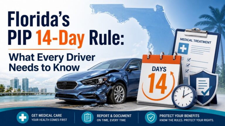 Florida’s PIP 14-Day Rule: What Every Driver Needs to Know