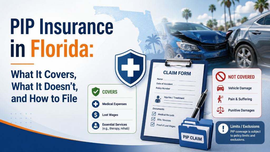 PIP Insurance in Florida: What It Covers, What It Doesn’t, and How to File